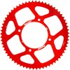 Rear ALU sprocket SUPERSPROX RAL-6618:64-RED piros 64 fogak,420