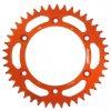 Rear ALU sprocket SUPERSPROX RAL-990:42-ORG narancssárga 42 fogak,520