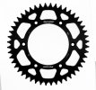 Rear ALU sprocket SUPERSPROX RAL-990:48-BLK fekete 48 fogak,520