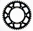 Rear ALU sprocket SUPERSPROX RAL-990:50-BLK fekete 50 fogak,520