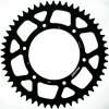 Rear ALU sprocket SUPERSPROX RAL-990:51-BLK fekete 51 fogak,520