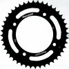 Rear ALU sprocket SUPERSPROX RAL-998:44-BLK fekete 44 fogak,428