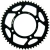 Rear ALU sprocket SUPERSPROX RAL-998:53-BLK fekete 53 fogak,428