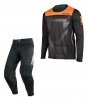 Set of MX pants and MX jersey YOKO TRE+KISA black; black/orange 30 (S)