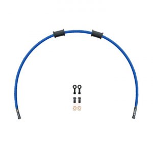 Tömlő kuplunghoz Venhill POWERHOSEPLUS (1 tömlő egy készletben) Solid blue hoses, black fittings