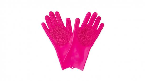 Deep scrubber gloves MUC-OFF 20405 pink M