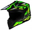 Cross helmet iXS X12045 iXS363 2.0 black matt-yellow fluo-green fluo XL