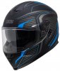 Integrál bukósisak iXS X14088 iXS1100 2.4 black matt-blue L