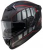 Integrál bukósisak iXS X15056 iXS422 FG 2.1 matt black-red S