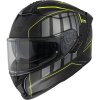 Integrál bukósisak iXS X15056 iXS422 FG 2.1 matt black-neon yellow XL