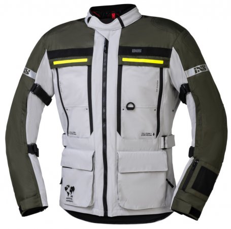 Tour jacket iXS X51070 MONTEVIDEO-AIR 3.0 grey-olive 2XL